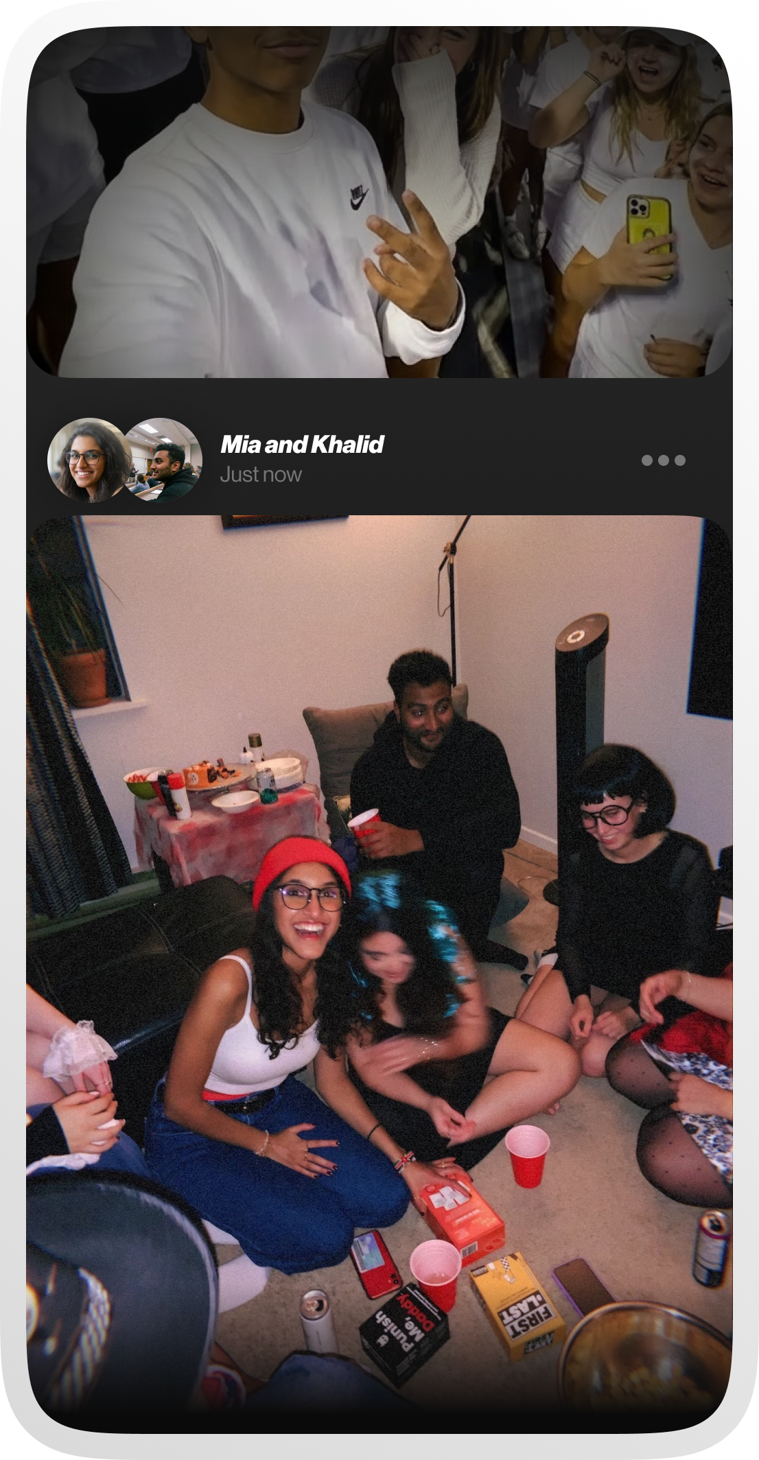 thirdspace app - snap a photo together as proof you actually showed up